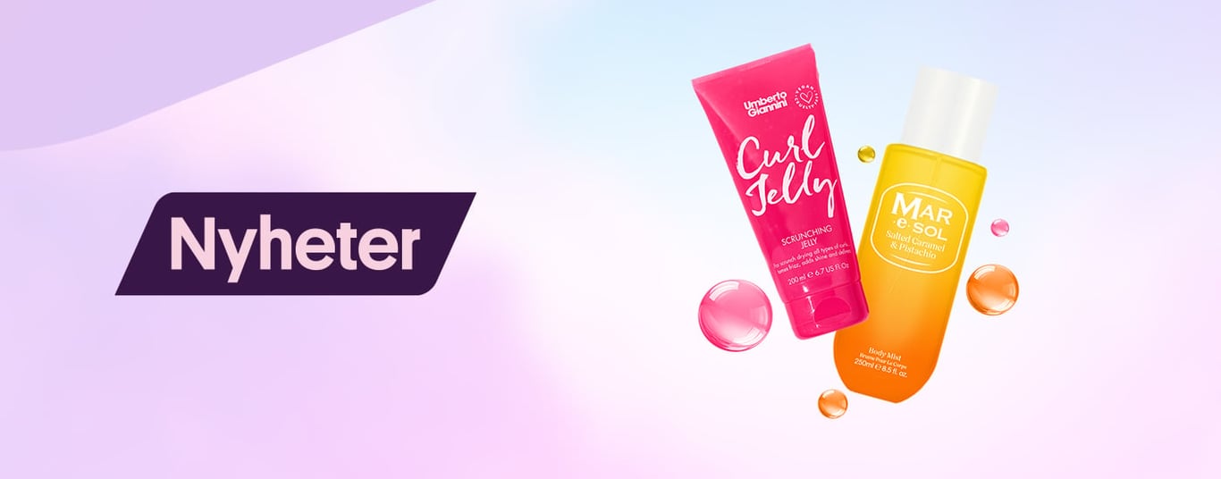 Nyheter; Krøllekrem og bodyspray