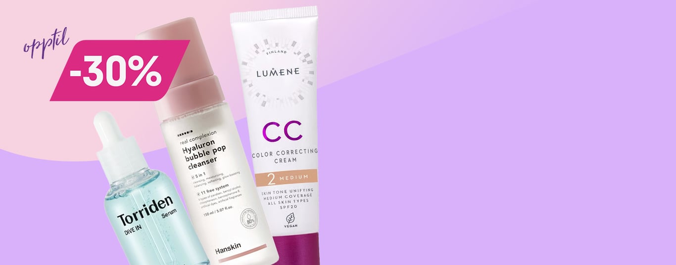 Opptil -30% Bestselgere på tilbud