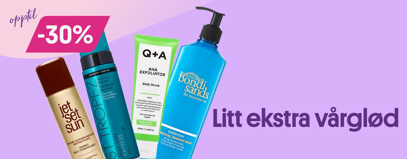Haugevis av selvbruning -30%