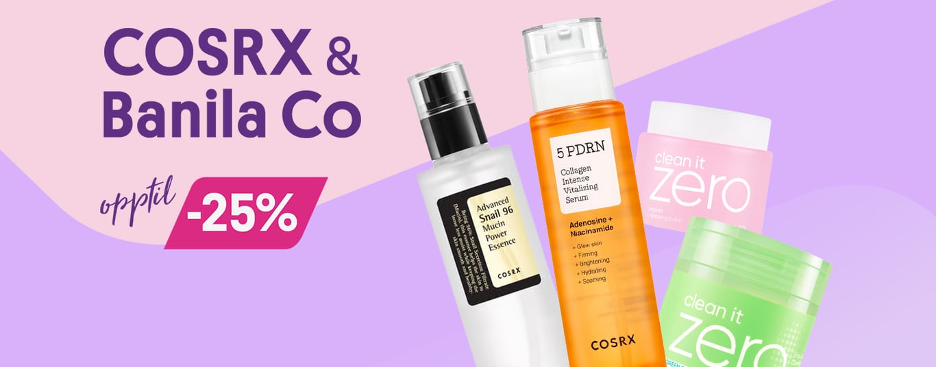 Cosrx & Banila Co -25%