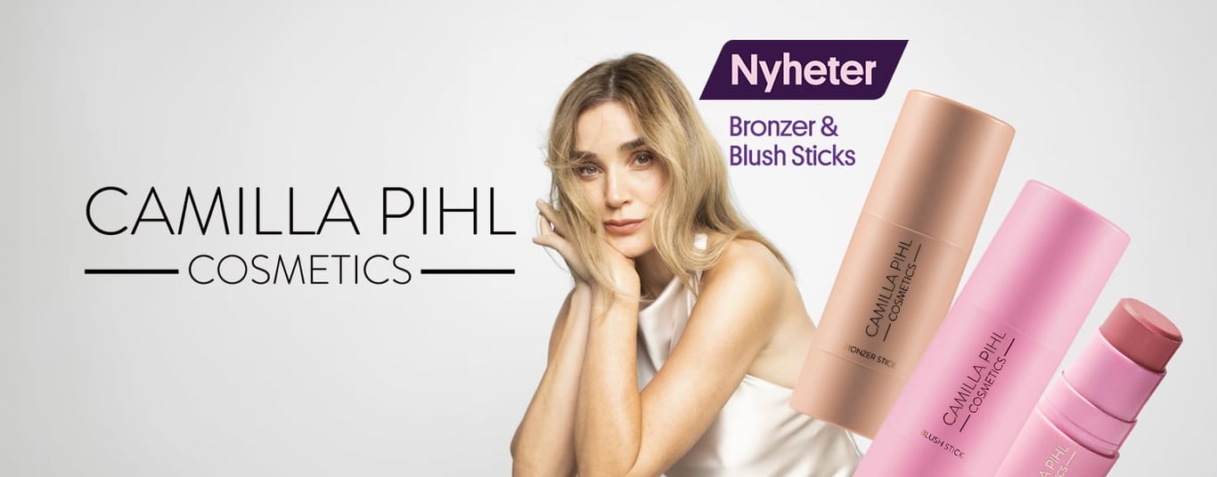 Camilla Pihl lanserer bronzer og blush sticks!
