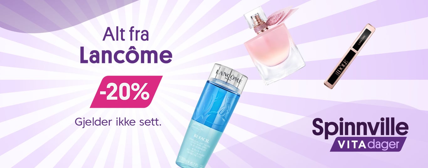 Lancome -20% Bilde av parfyme, sminkefjerner og Mascara