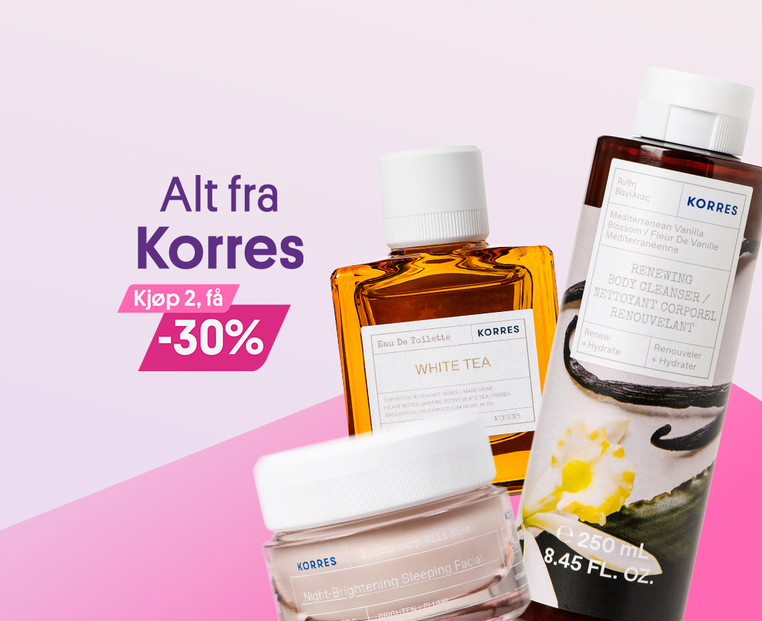 Korres - Kjøp 2 få -30%