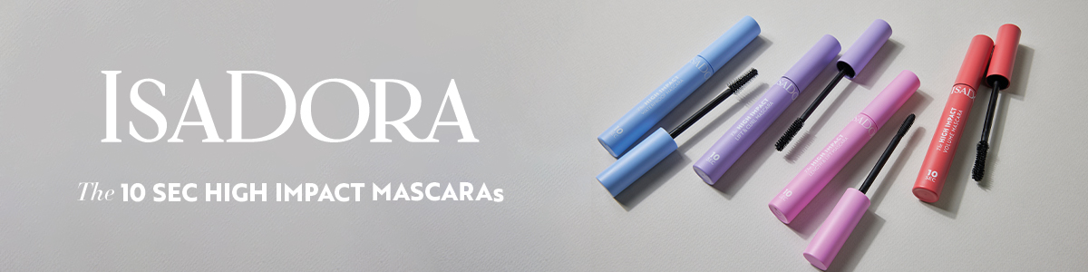 IsaDora 10 Sec High Impact Mascara Relansering