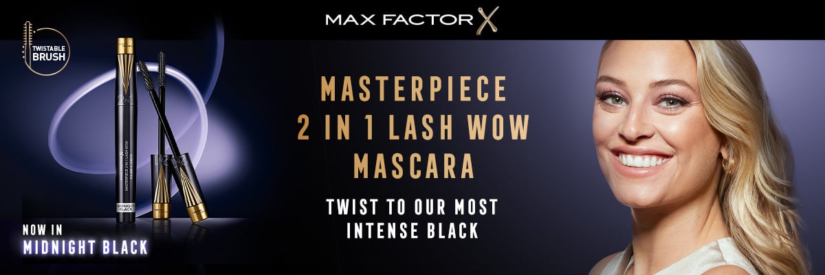 Nyhet fra Max Factor! Max Factor Masterpiece Mascara 2in1 Lash Wow Midnight Black