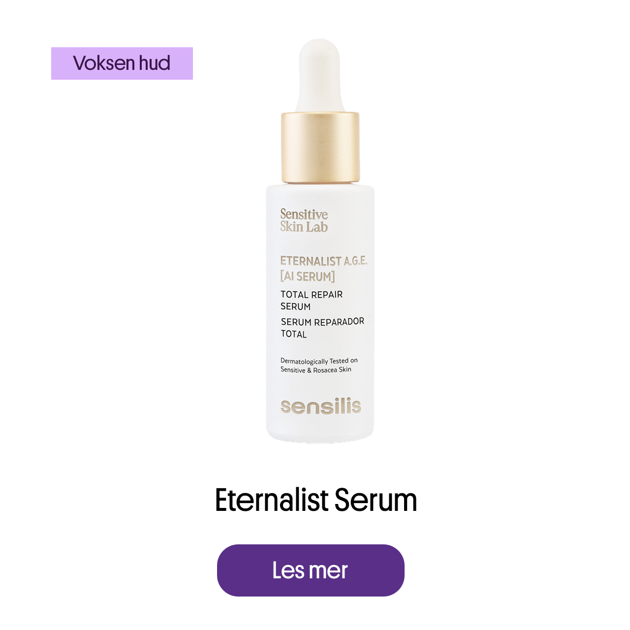 Eternalist serum for voksen hud