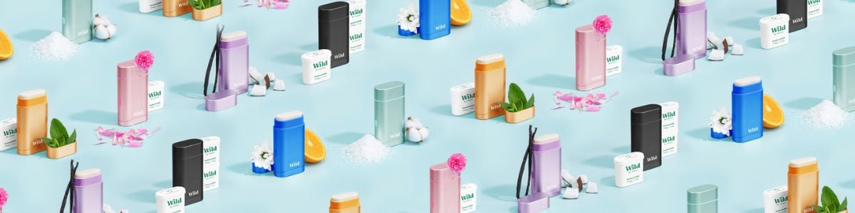 Toppbanner: bilde av wild deodoranter