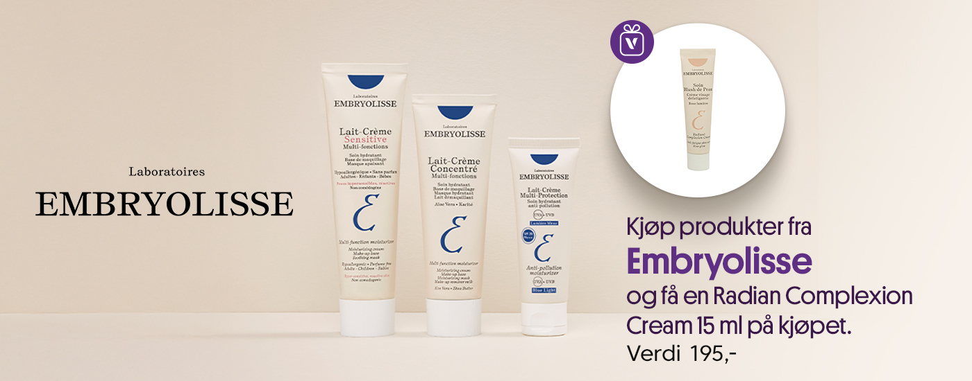 Kjøp produkter fra Embryolisse og få en gave med på kjøpet