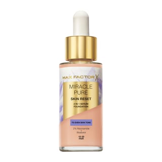Max Factor Miracle Pure Skin Reset 2in1 Serum Foundation 10-30 Fair