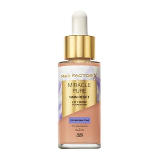 Max Factor Miracle Pure Skin Reset 2in1 Serum Foundation 40-60 Light
