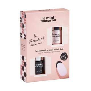 Le Mini Macaron Le Frenchie Noir Limited Edition