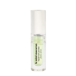Le Mini Macaron Liquid Nail Powder Cosmic Green