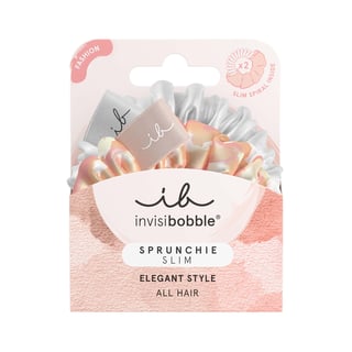 invisibobble Sprunchie Slim Bella Chrome