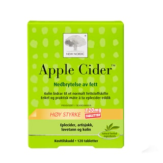 New Nordic Apple Cider 120 Tabletter