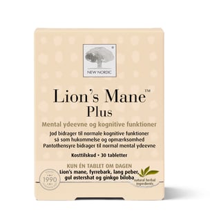 New Nordic Lion's Mane Plus 30stk