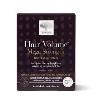 New Nordic Hair Volume Mega Strength 60kpsl