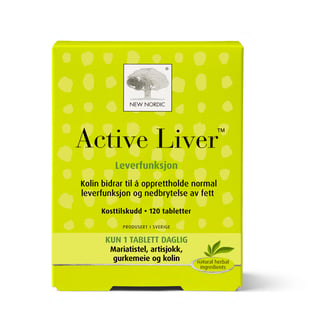 New Nordic Active Liver 120 Tabletter
