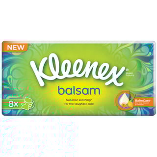 Kleenex Balsam Lomme 8pk
