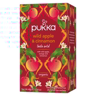 Pukka Wild Apple & Cinnamon Tea 20stk