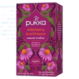 Pukka Elderberry & Echinacea Tea 20stk