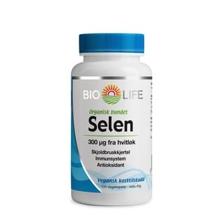 Bio Life Selen 100 Kapsler