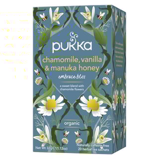 Pukka Chamomile, Vanilla & Manuka Honey Tea 20stk