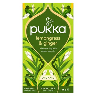 Pukka Lemongrass & Ginger Tea 20stk
