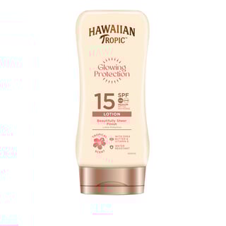 Hawaiian Tropic Glowing Protection Lotion SPF15 180ml