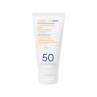 Korres Yoghurt Sunscreen Face + Eyes Cream SPF50 50ml