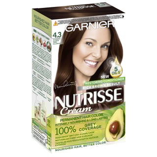 Garnier Nutrisse Cream 4.3 Gyllenbrun