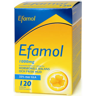 Efamol Nattlysolje 120 Kapsler