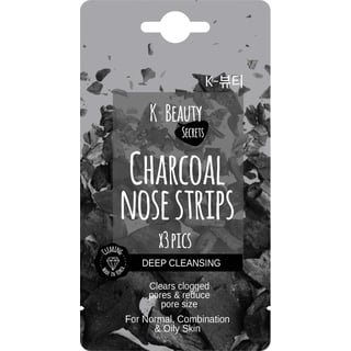 K-Beauty Secrets Charcoal Nose Strips x3