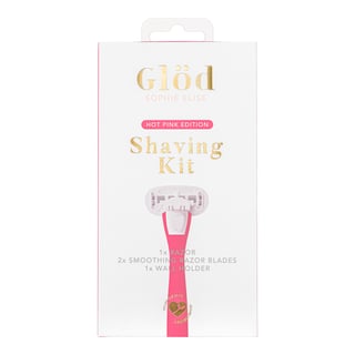 Glöd Sophie Elise Shaving Kit Hot Pink