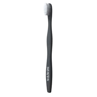 The Eco Gang Adult Plant-Based Toothbrush Sensitive White