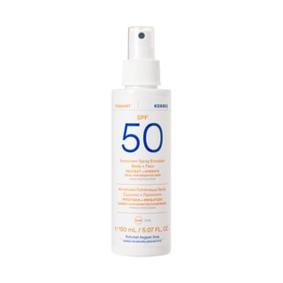 Korres Yoghurt Face&Body Spray SPF50 150ml Transparent