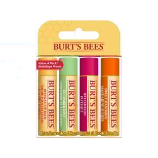 Burt´s Bees Lip Balm 4 Pack Freshly Picked