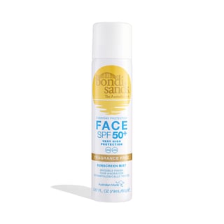 Bondi Sands Fragrance Free Face Mist SPF50+ 79ml