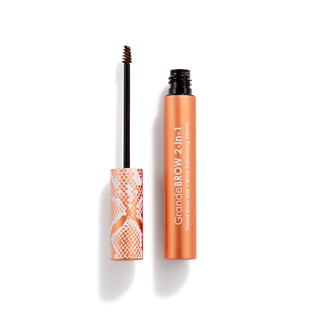 GrandeBROW 2-in-1 Tinted Brow Gel + Brow Enhancing Serum Dark