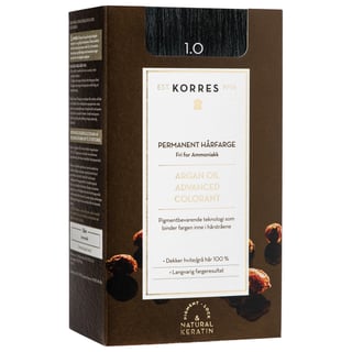 Korres Argan Oil Advanced Colorant 1.0 Black