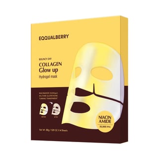 EQQUALBERRY Collagen Glow Up Hydrogel Mask