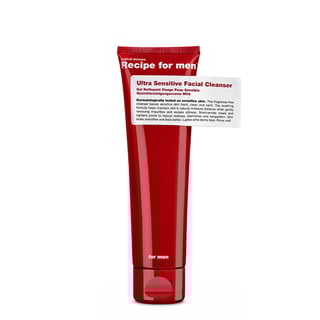 Recipe for Men Ultra Sensitive Facial Cleanser