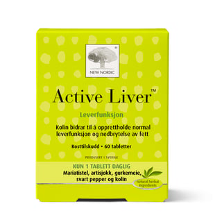 New Nordic Active Liver 60 Tabletter