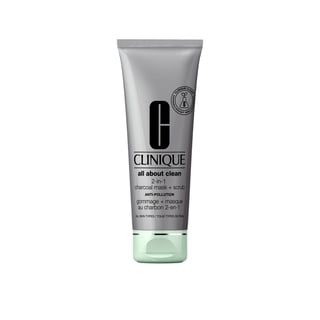 CLINIQUE All About Clean Charcoal Mask+Scrub Anti-Pollution