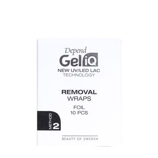 Depend Gel iQ Removal Wraps Folie