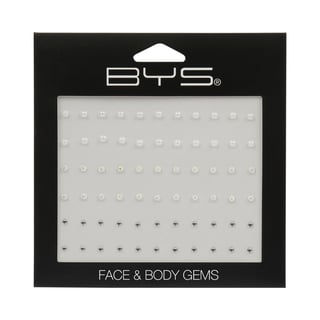 Face & Body Gems White & Clear AB