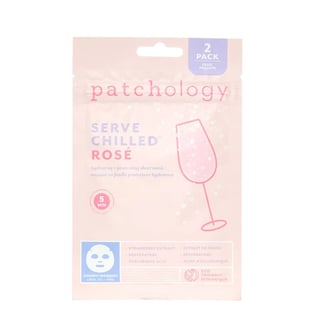 Patchology Serve Chilled™ Rosé Sheet Mask 2stk