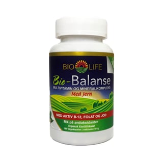 Bio Life Bio Balanse med Jern 100kpsl