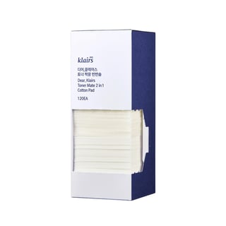 Dear, Klairs Toner Mate 2 in 1 Cotton Pad 120 EA