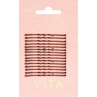 VITA Accessories Hårnåler brune 15-pack, 5 cm