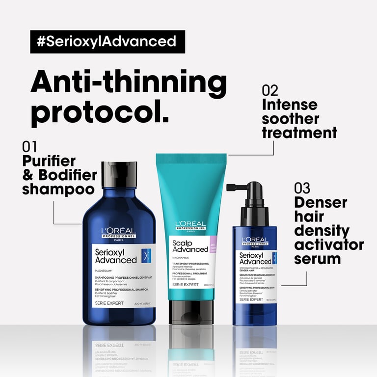 L'Oréal Serioxyl Advanced Denser Hair Serum 90 ml | Vita.no